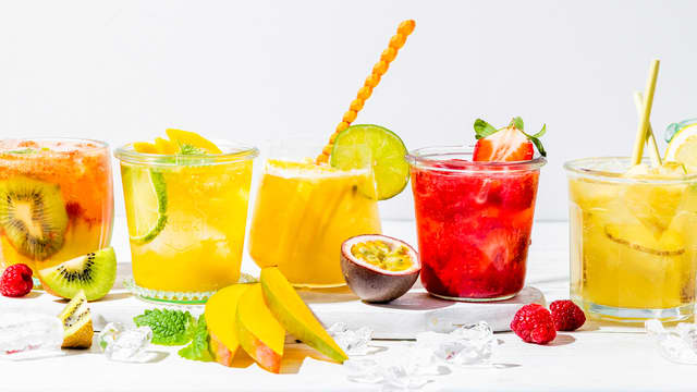 Friske sommermocktails
