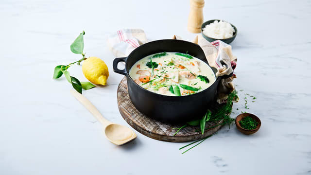 Kremet fiskesuppe