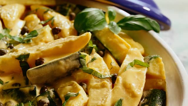 Fløyelsmyke potetbåter