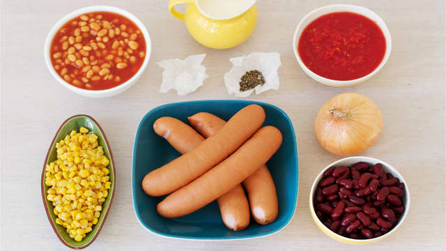 Finn frem ingrediensene.