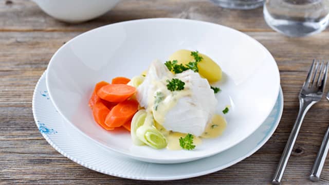 Skrei med sandefjordsmør