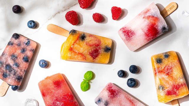 Sett i fryseren i 3 timer eller mer, til de er gjennomfrosne.