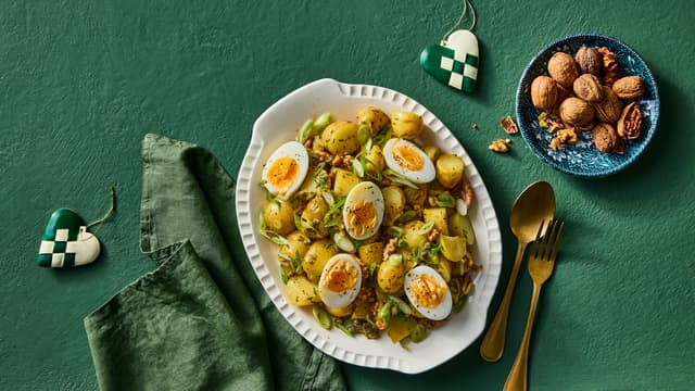 Potetsalat med vinaigrette