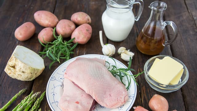 Finn frem ingrediensene