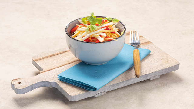 Eple- og råkostsalat