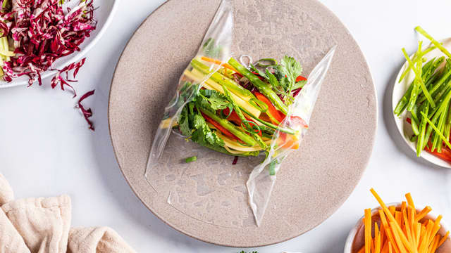 Brett inn rispannekaken på to ender.