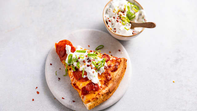 Rømmedressing til pizza