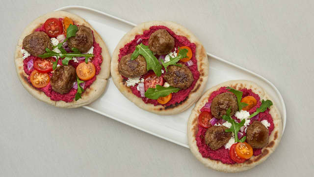 Tips! Først middag, så matpakke. Denne retten er laget av rester fra [Svenske kjøttboller med hummus](recipe:6d0f9198-fde7-4a32-8011-89168bdb84de)