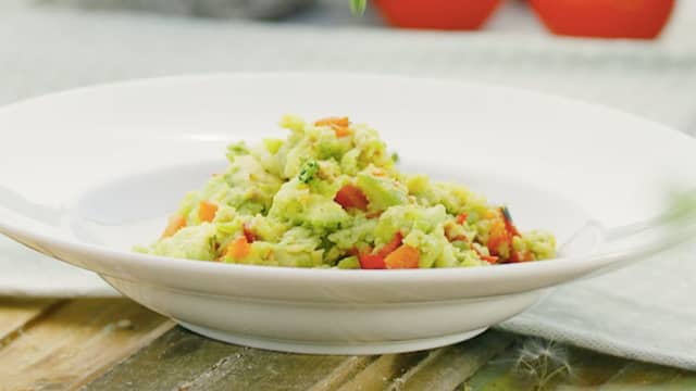 Chunky grillet guacamole