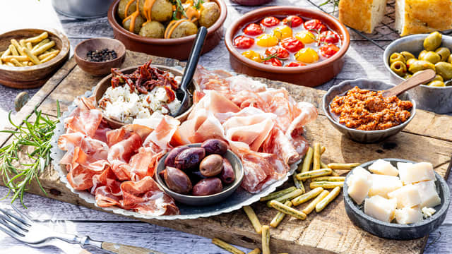 Tapasbord for sene kvelder