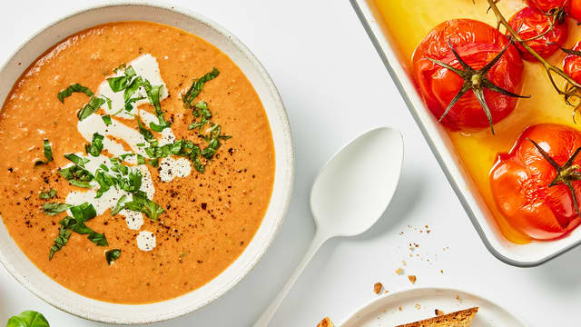 Kremet tomatsuppe