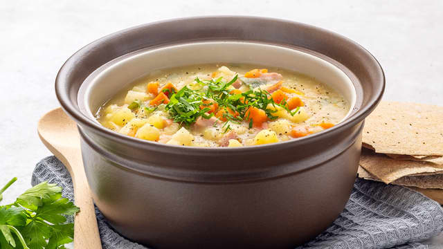 Høstgryte med betasuppe