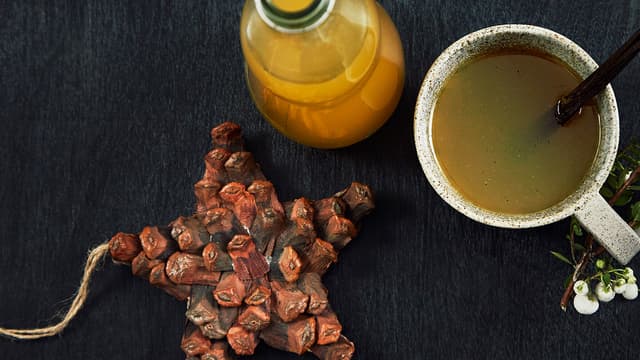 Jule-te med appelsin og vanilje