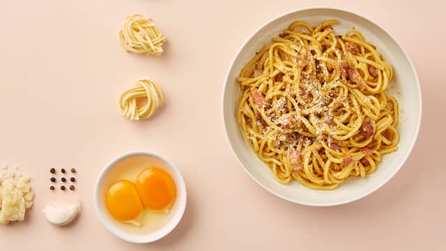 Hjemmelaget pasta carbonara