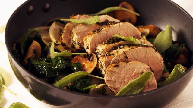 Urtestekt svinefilet