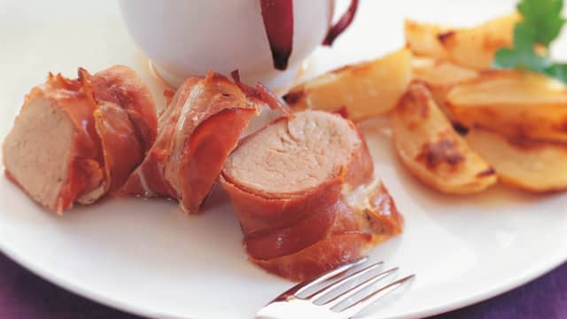 Indrefilet surret i spekeskinke