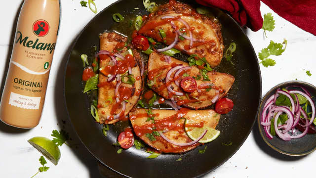 Birria tacos med svin