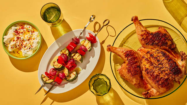 Hel tacokrydret kylling