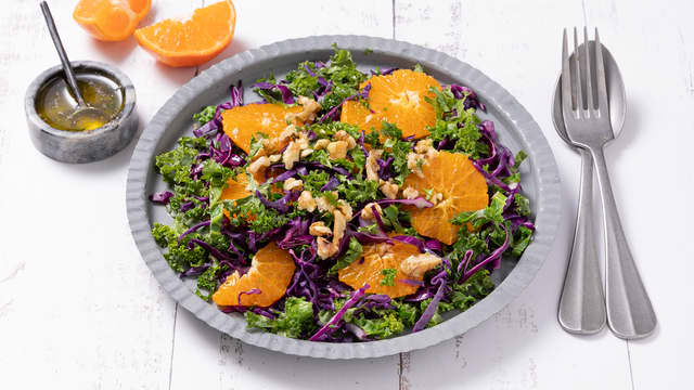 Rødkålsalat med klementiner