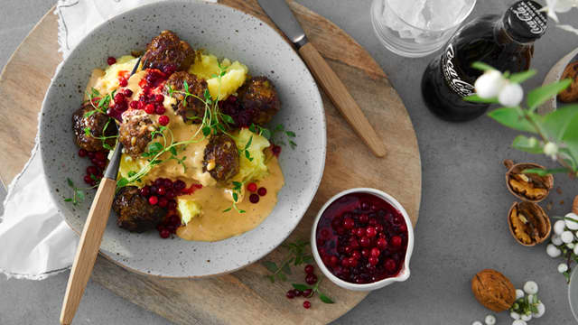 Kjøttboller med julekrydder