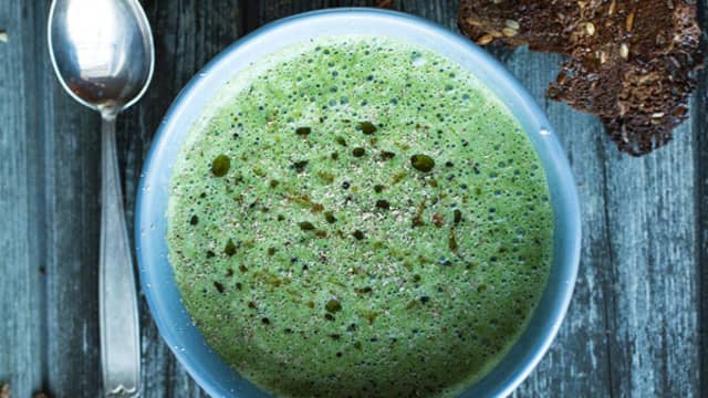Spinatsuppe
