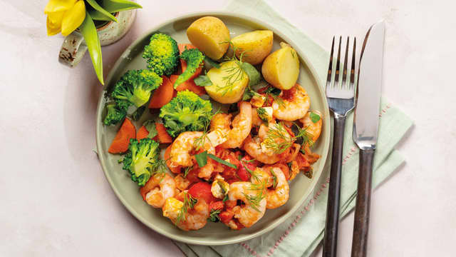 Saganaki – Gresk scampi