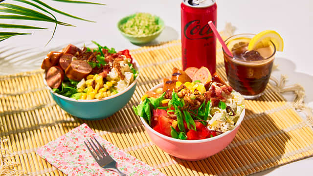 Pølsebowl med potetsalat