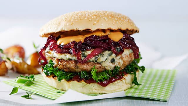 Chicken Burger in the Dark