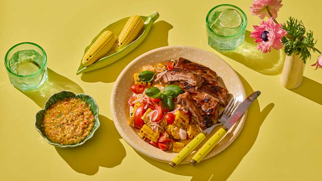 Grillet maissalat