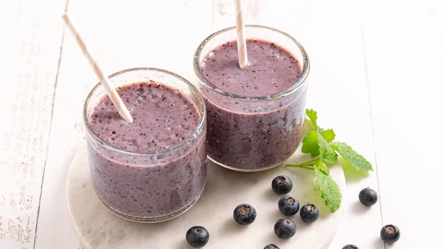 Blåbærsmoothie