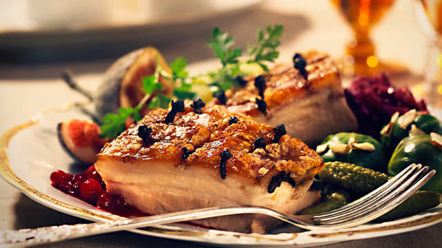 Saus til ribbe og medisterkaker