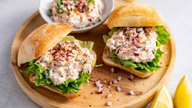 Spicy tuna med ciabatta