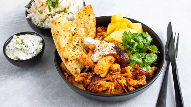 Kylling tikka masala med blomkål