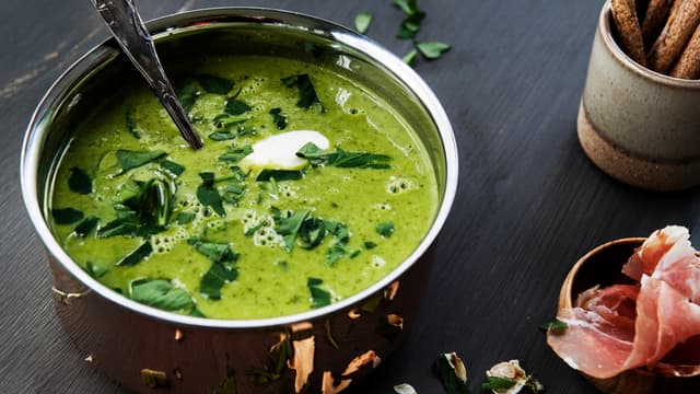 Grønn vårsuppe