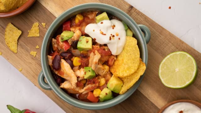 Kyllinggryte med smak av taco