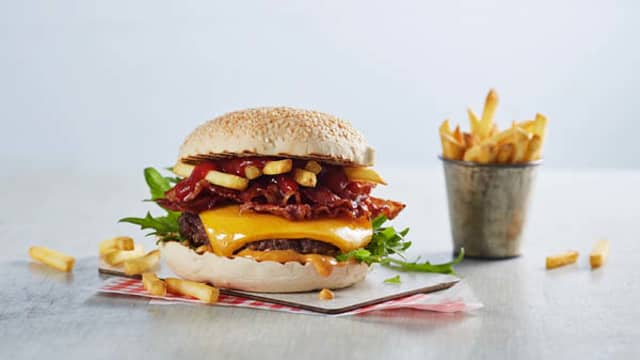 Bacon BBQ Cheeseburger