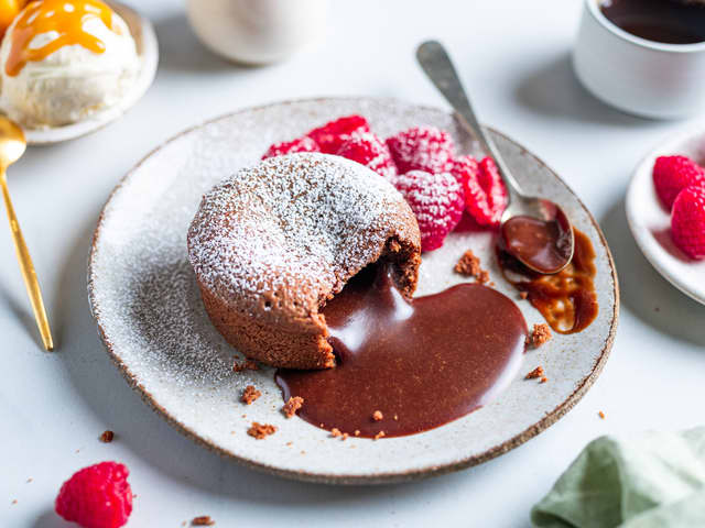 Hjemmelaget sjokoladefondant