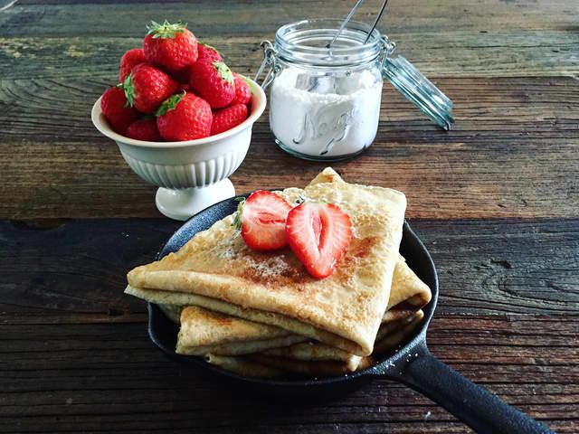 Grove havrepannekaker