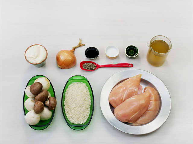 Finn frem ingrediensene.