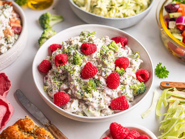 Brokkolisalat uten egg