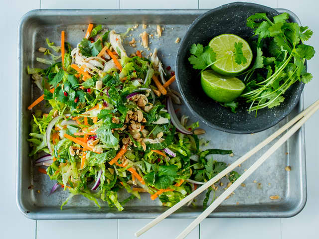 Asiatisk kyllingsalat