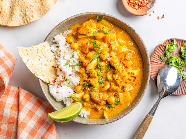 Korma med kikerter