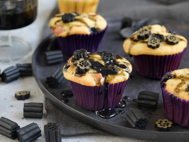 Saftige muffins med lakris