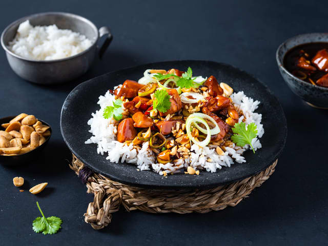 Enkel kylling Gong Bao