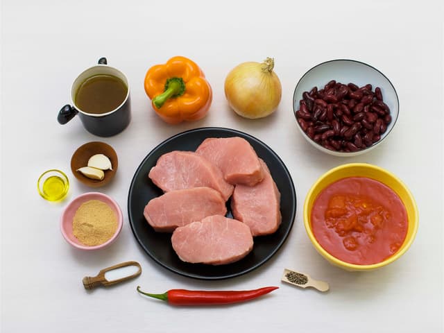 Finn frem ingrediensene.