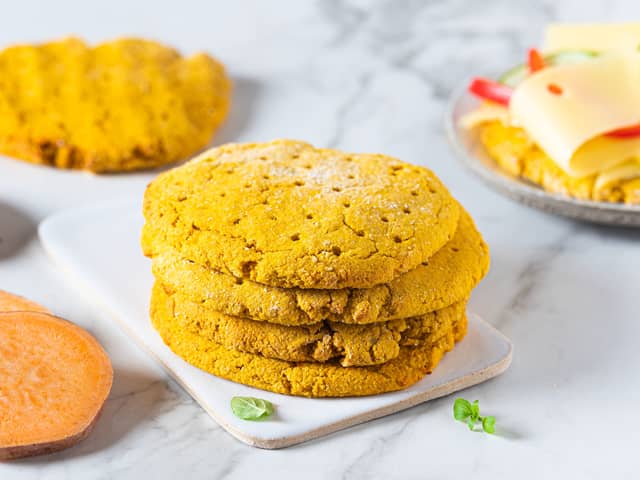 Hjemmelaget polarbrød med søtpotet