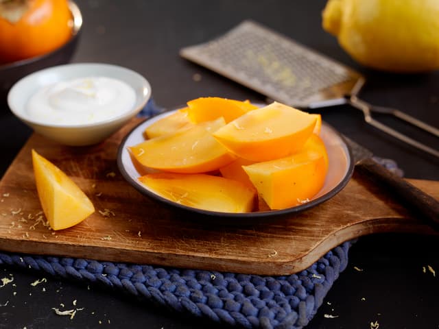 Persimon naturell med dip