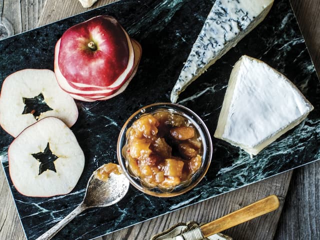 Eplechutney med chili