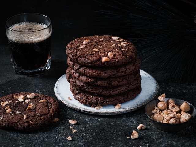 Sjokoladecookies med Coca-Cola