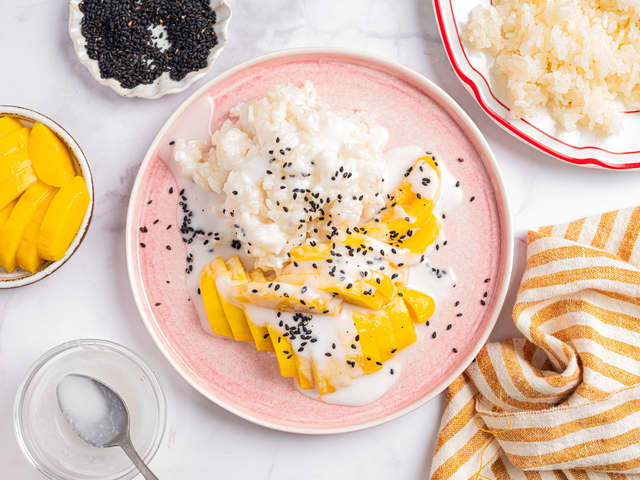 Mango sticky rice
